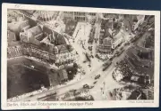 Mint Germany Real Picture Postcard Zeppelin View Of Berlin Leipziger Place