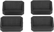 Pier Anti-Srratch Caster Chair Furniture Noise Reduction for The Home Office, Rubber Protective Cup 4 Pieces for Table and Chair
