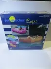 NEW in box Sun Searcher "Capri" Turquoise Inflatable Lounger Pool Float Raft