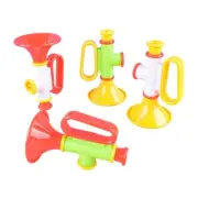 Plastic Trumpet Toy for Kids Music Toy Noise Makers for Parties and