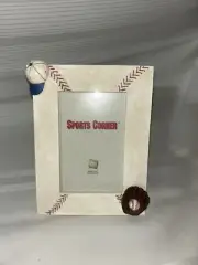 RUSS 3D BASEBALL PICTURE FRAME SHADOWBOX CAP GLOVE 4x6