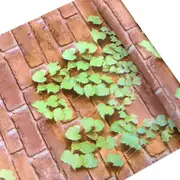 Leaf Rattan Wall Mural Art 3D Wall Muralcreative Wall Stickers Parthenocissus Removable Wallpaper