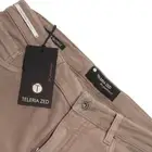 Teleria Zed NWT 5 Pocket Jean Cut Pants Size 33 US In Light Brown Cotton Blend