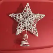 WHITE WIRE TREE TOPPER