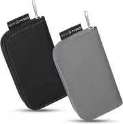 Memory Card Case - 2 Pack - Fits up to 44X Sd, Sdhc, Micro Sd, Mini SD and 4X Cf