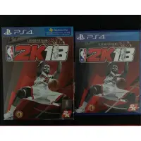 在飛比找蝦皮購物優惠-PS4 二手遊戲片 NBA2K18 傳奇珍藏中文版