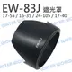 Canon EW-83J EW83J 蓮花遮光罩 太陽罩 17-55mm 17-40mm 可反扣【中壢NOVA-水世界】