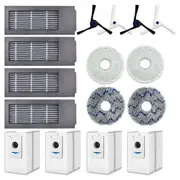 Replacement Parts Accessories For Deebot X2 Omni Robot Vacuum Cleaner (side Brushes, Filters,dust B