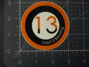 ODD13 odd 13 BREWING CO Codename Superfan Noob STICKER decal craft beer brewery