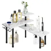 Bathroom Counter Organizer Corner Shelf Kitchen Countertop Organizer 3 Tier K...