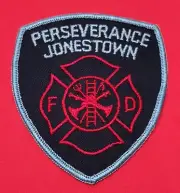 PERSEVERANCE FIRE DEPARTMENT BADGE JONESTOWN PENNSYLVANIA PATCH