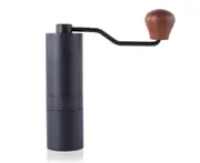 Portable Hand-cranked Coffee Grinder Stainless Steel Grinding Core Italian American Hand-made Coffee Grinder-Black