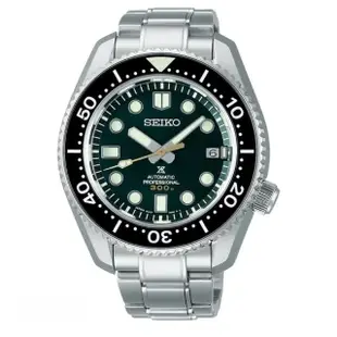 【SEIKO 精工】創業140周年紀念款 陶瓷圈 潛水機械腕錶 SK044 母親節 禮物(SLA047J1/8L35-01E0G)