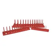 K-Tool International Sae Socket Holder Set,Red,3 Piece KTI72470 K-Tool