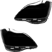 CLZCNQLX Front Headlights Lens Shell Glass Lampcover Compatible for Toyota Crown S180 2003-2008 Transparent Housing Head Lights Cover