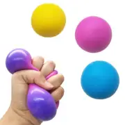 3 pcs Hand Therapy Exerciser Balls Squeeze Balls Kit Stress Relief Training Care