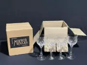 Chateau by Mikasa - RARE FIND - 4pcs of Vintage Cut Crystal Stemware