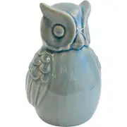 LVD Owl Sml Powder Decorative Sculpture Tabletop Home/Lounge Indoor Decor