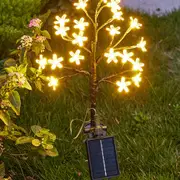Solar Garden Lights LED Solar Flower Lights Outdoor for Garden Decoration Christmas Garden Decor
