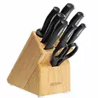 Scanpan Microsharp 9 Piece Kitchen Knife Block Set - 9pc