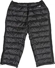 [PuroMonte] WD037 Outdoor Warmer Pants, Down Pants, 3/4 Length, Full Open