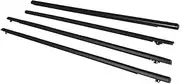 4Pcs/Set Car Window Weather Strip Window Glass Waterproof Pressure Strip Sealing Strip Compatible for Honda Fit 2009-2014
