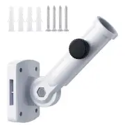 PHITRIC Flag Pole Holder Bracket Multi-Position Mounting Flag Holder Heavy Du