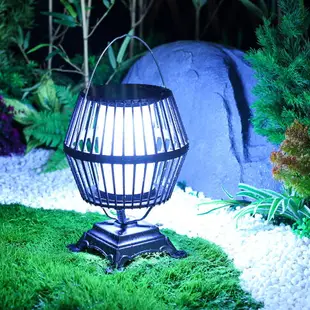 太陽能臺燈手提燈風燈可移動式花園燈露營氛圍燈防水戶外燈庭院燈