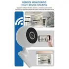 Wifi Security Camera Ir Night Vision App Control 1Mp Hd Wireless Surveillanc FTD