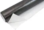 Aeroflow 24"X48" Sheet Aluminised Heat Barrier Adhesive Backed Black - AF91-4004BLK