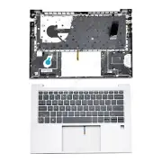 Silver Palmrest Top Backlit Keyboard For HP Elitebook 840 G9 845 N09058-001 US