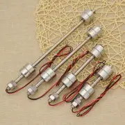 1PC Liquid Water Level Sensor Stainless Steel Double Ball Float Switch Tank Pool