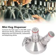 Mini Keg Dispenser Mini Keg Dispenser Beer Tap Double Ball Lock JY
