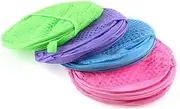 SWOOMEY Foldable Breathable Mesh Laundry Basket Compact Clothes Storage Hamper for Dirty Clothes Random Color for Home and Travel Use Unfolds to Folds Random Color