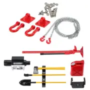 1/10 RC Car Winch Tow Shackles Towing & Decoration Accessories for Crawler, For