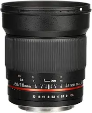 Rokinon 16M-C 16mm f/2.0 Aspherical Wide Angle Lens for Canon EF Cameras