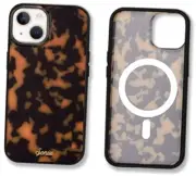 Case for | Compatible with MagSafe | iPhone 15, 14, 13 Marble - Brown Tort