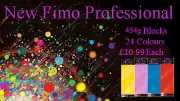 FIMO Professional 454g Polymer Clay 24 Colours For Modelling Jewellery Craft Art