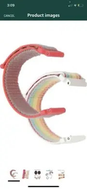 BRONGER 2 Pack Gizmo Watch Band Replacements,