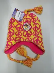 Nickelodeon Dora The Explorer Kids Yellow Knit Beanie OSFM