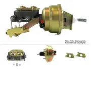 1961-64 Ford Truck Firewall Mount Power 8" Single Brake Booster Kit Drum/Drum