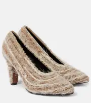 [The Row] The Row Prudence knitted pumps AU 9.5 beige
