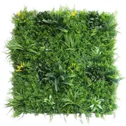 YES4HOMES 1 SQM Artificial Plant Wall Grass Panels Vertical Garden Foliage Tile Fence 1X1M