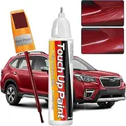 Touch Up Paint for Cars, Scratch Repair, 2-In-1 Touch Up Paint Fill Paints Pen, Quick & Easy Solution to Repair Minor Automotive Scratches 0.8 fl oz (Red Pearl)