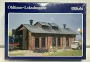 Pola N Scale Old-Timer Locomotive Shed Building Kit #211 New