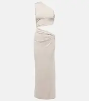[Jade Swim] Jade Swim Yana cutout jersey maxi dress AU 16 white