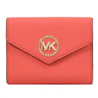 在飛比找ETMall東森購物網優惠-MICHAEL KORS Greenwich 金屬MK三折零