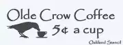 Olde Crow Coffee STENCIL for Painting Wood Signs Primitive Kitchen Reusable