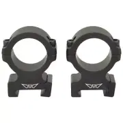 Warne Vapor Horizontal 1 inch, High Matte Black, Scope Optic Rings