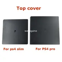 在飛比找蝦皮購物優惠-Top cover 黑色前上殼面板蓋適用於 PS4 slim